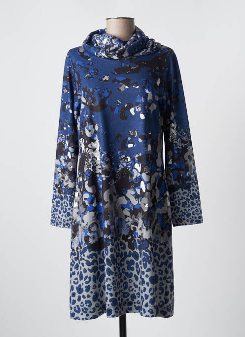 Rochie midi albastru MALOKA femeie