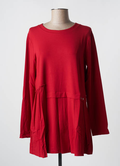 Tunică mâneci lungi roșu MALOKA femeie