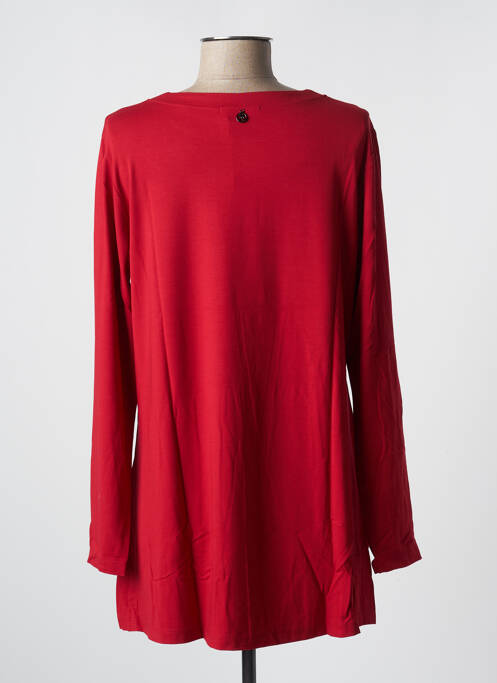 Tunică mâneci lungi roșu MALOKA femeie