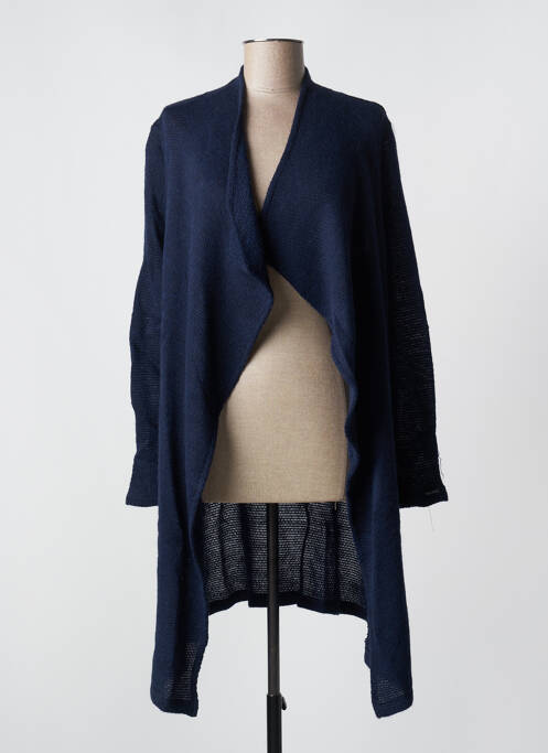 Vestă cu mâneci lungi albastru MALOKA femeie