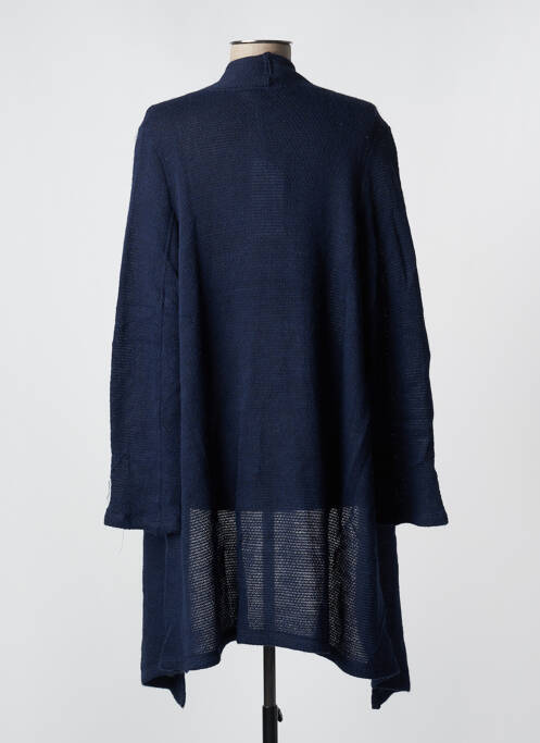 Vestă cu mâneci lungi albastru MALOKA femeie