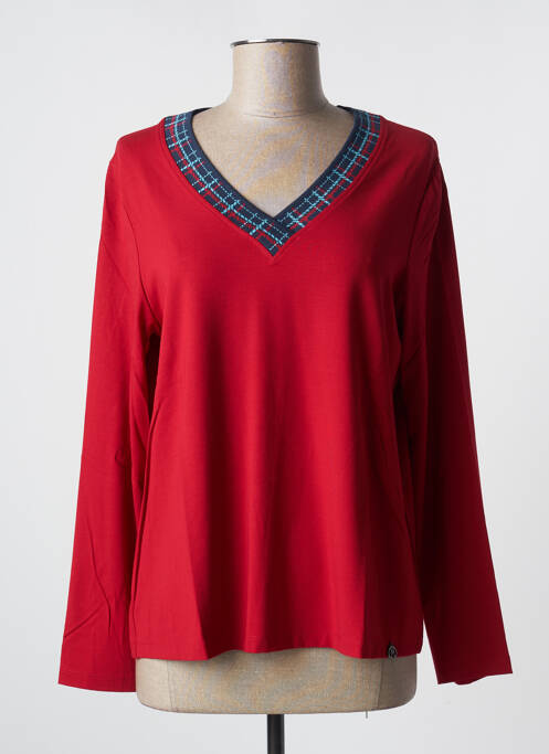 Tricou roșu MALOKA femeie