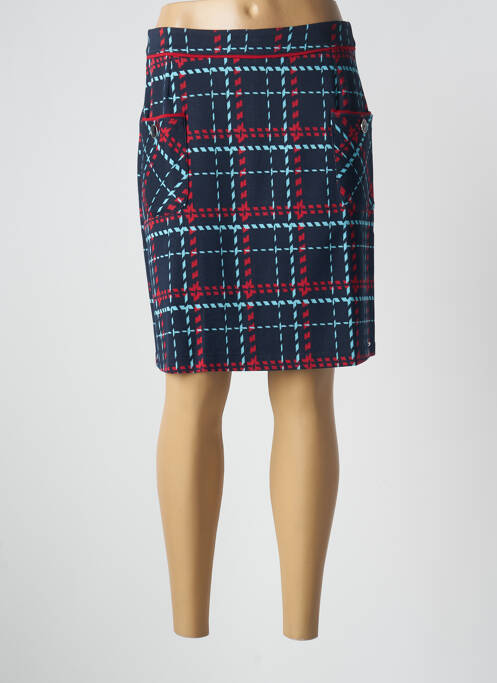 Fustă scurtă albastru MALOKA femeie