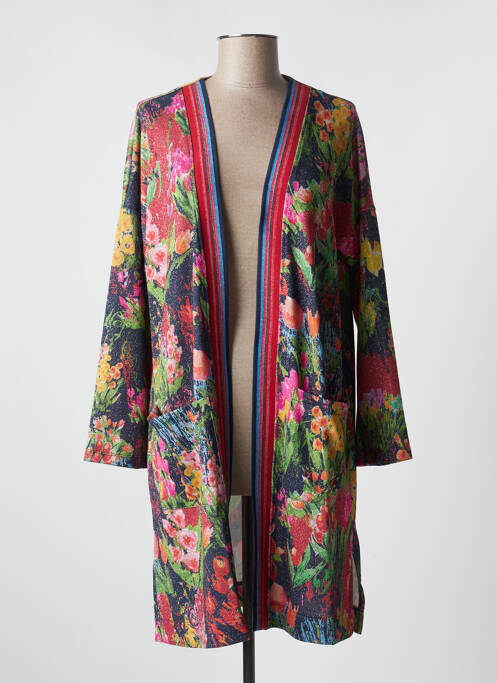 Vestă cu mâneci lungi albastru MALOKA femeie