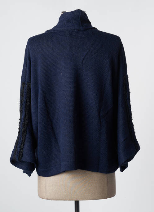 Vestă cu mâneci lungi albastru MALOKA femeie