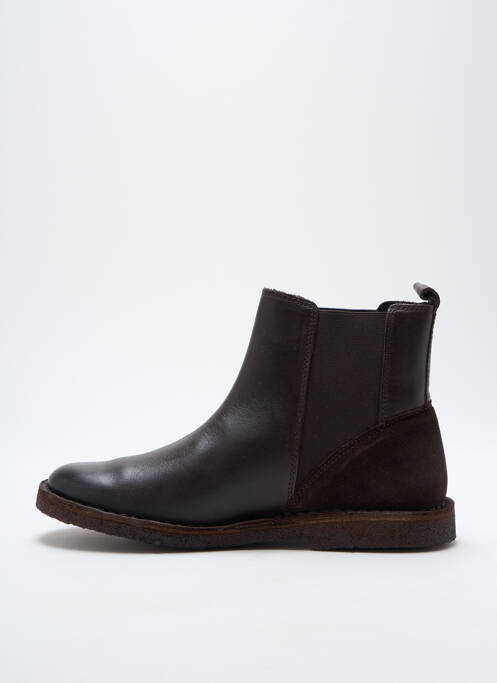 Botine/Ghete maro KICKERS femeie