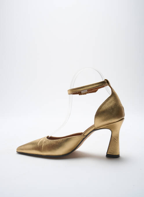 Pantofi cu toc auriu SARENZA femeie