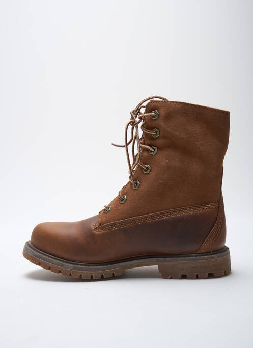 Botine/Ghete maro TIMBERLAND femeie