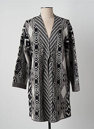 Vestă cu mâneci lungi ecru DIANE LAURY femeie