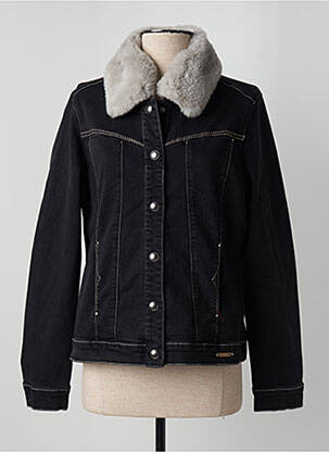 Jachetă de blugi negru DIANE LAURY femeie