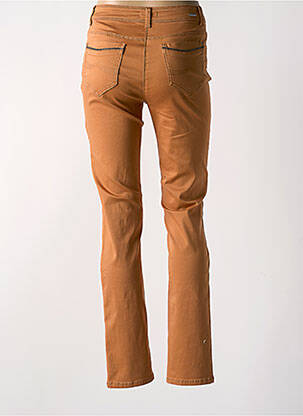 Pantalon slim bej DIANE LAURY femeie