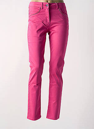 Pantalon slim roz DIANE LAURY femeie