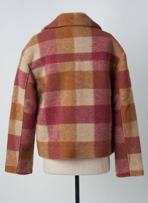 Palton scurt roz C'EST BEAU LA VIE femeie