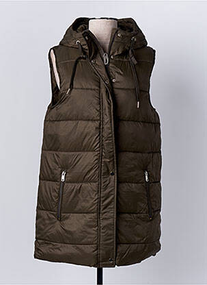 Geacă matlasată maro C'EST BEAU LA VIE femeie