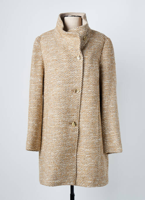 Palton lung ecru DIANE LAURY femeie