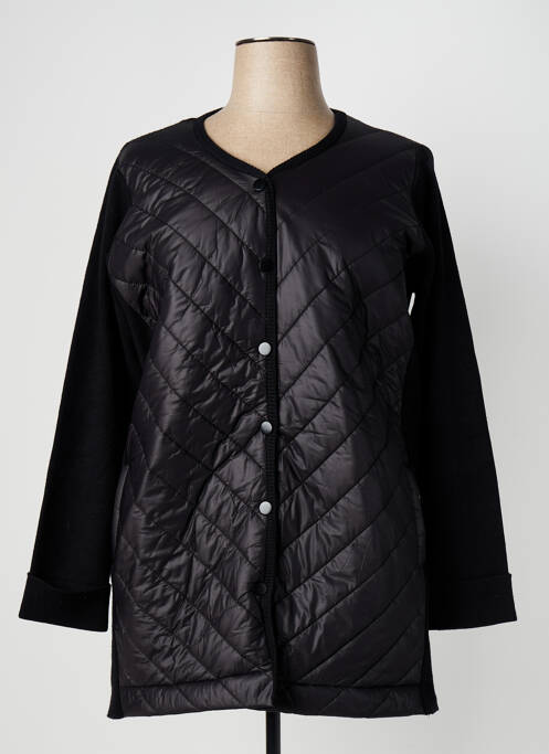 Geacă matlasată negru JULIE GUERLANDE femeie