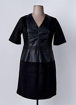 Rochie midi negru JULIE GUERLANDE femeie