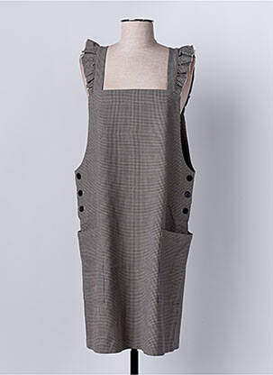 Rochie midi maro C'EST BEAU LA VIE femeie