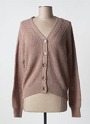 Vestă cu mâneci lungi bej C'EST BEAU LA VIE femeie