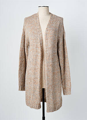 Vestă cu mâneci lungi maro JULIE GUERLANDE femeie