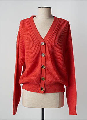 Vestă cu mâneci lungi portocaliu C'EST BEAU LA VIE femeie