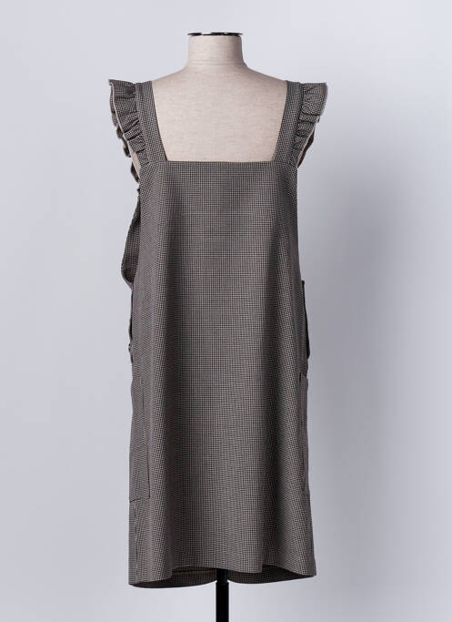 Rochie midi maro C'EST BEAU LA VIE femeie