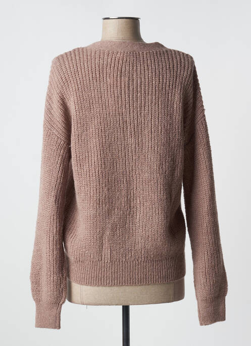 Vestă cu mâneci lungi bej C'EST BEAU LA VIE femeie