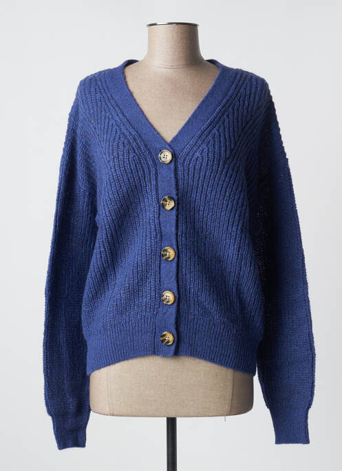 Vestă cu mâneci lungi albastru C'EST BEAU LA VIE femeie