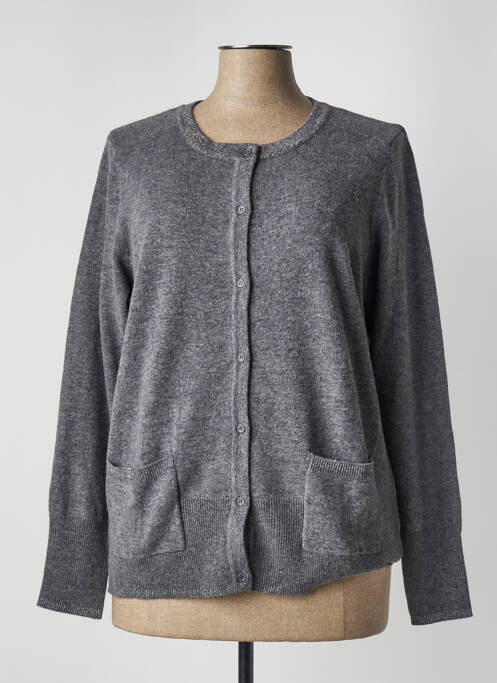 Vestă cu mâneci lungi gri DIANE LAURY femeie