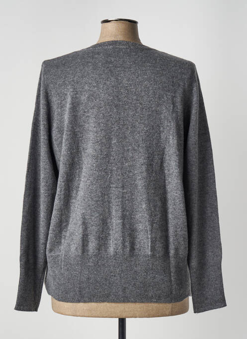 Vestă cu mâneci lungi gri DIANE LAURY femeie