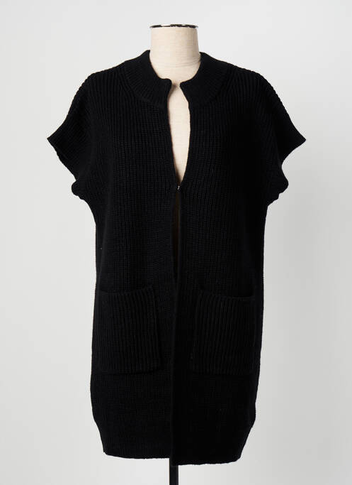 Vestă cu mâneci scurte negru DIANE LAURY femeie