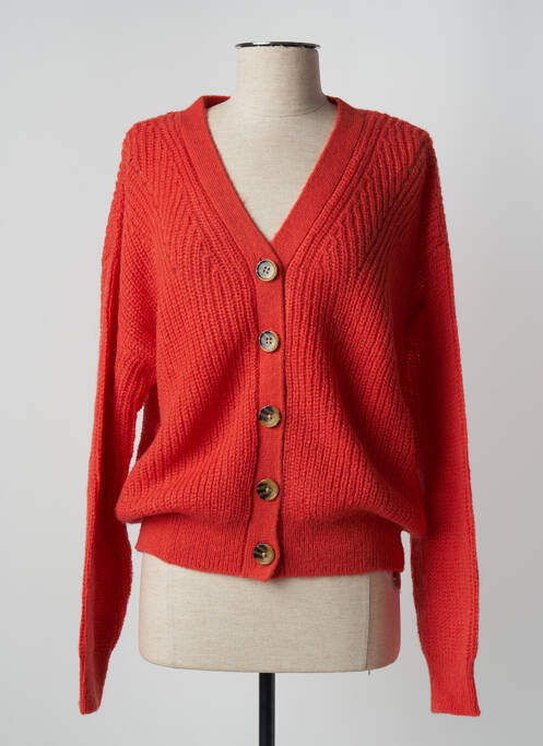 Vestă cu mâneci lungi portocaliu C'EST BEAU LA VIE femeie