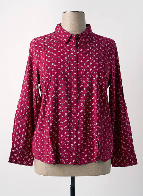 Cămașă bordeaux C'EST BEAU LA VIE femeie