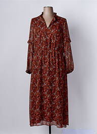 Rochie lungă maro C'EST BEAU LA VIE femme