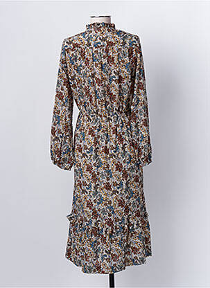 Rochie lungă ecru C'EST BEAU LA VIE femeie