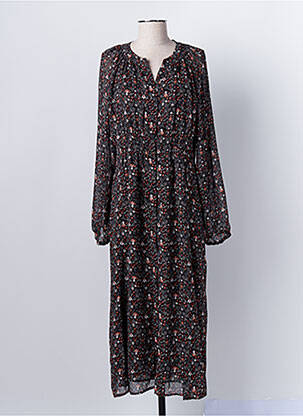 Rochie lungă negru C'EST BEAU LA VIE femeie