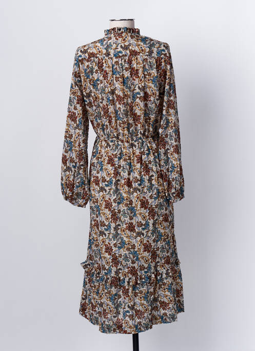 Rochie lungă ecru C'EST BEAU LA VIE femeie