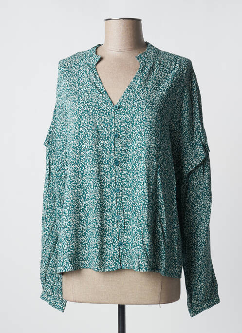 Cămașă verde C'EST BEAU LA VIE femeie