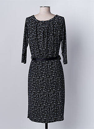 Rochie midi negru JULIE GUERLANDE femeie