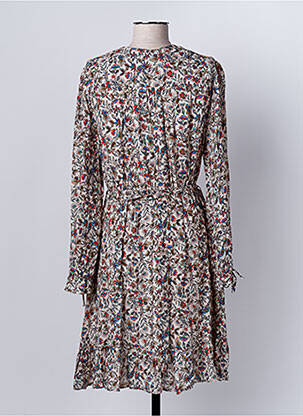 Rochie scurtă ecru C'EST BEAU LA VIE femeie