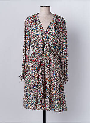 Rochie scurtă ecru C'EST BEAU LA VIE femeie