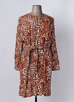 Rochie midi maro DIANE LAURY femeie