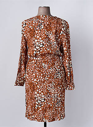 Rochie midi maro DIANE LAURY femeie
