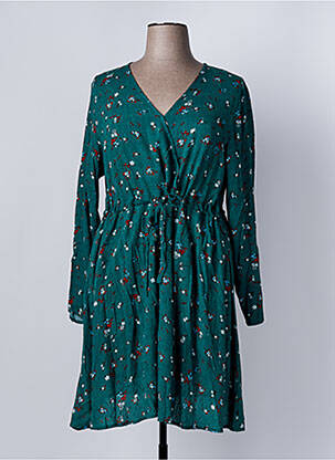 Rochie scurtă verde C'EST BEAU LA VIE femeie