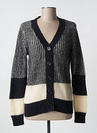 Vestă cu mâneci lungi negru DIANE LAURY femme
