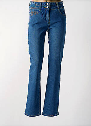 Blugi cu croială dreaptă albastru DIANE LAURY femeie