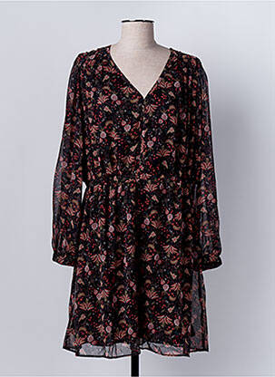 Rochie scurtă maro C'EST BEAU LA VIE femeie