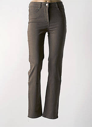 Pantalon drept verde DIANE LAURY femeie