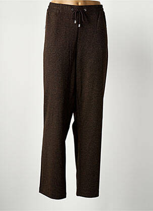 Pantalon drept maro DIANE LAURY femeie