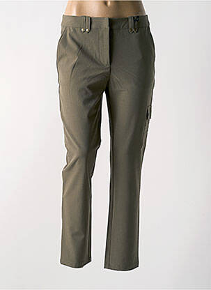 Pantalon larg verde JULIE GUERLANDE femeie